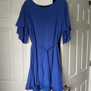 Altar’d State blue belted dress